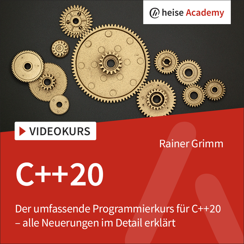 Der C++20-Kurs: Concepts, Ranges, Module und Coroutinen