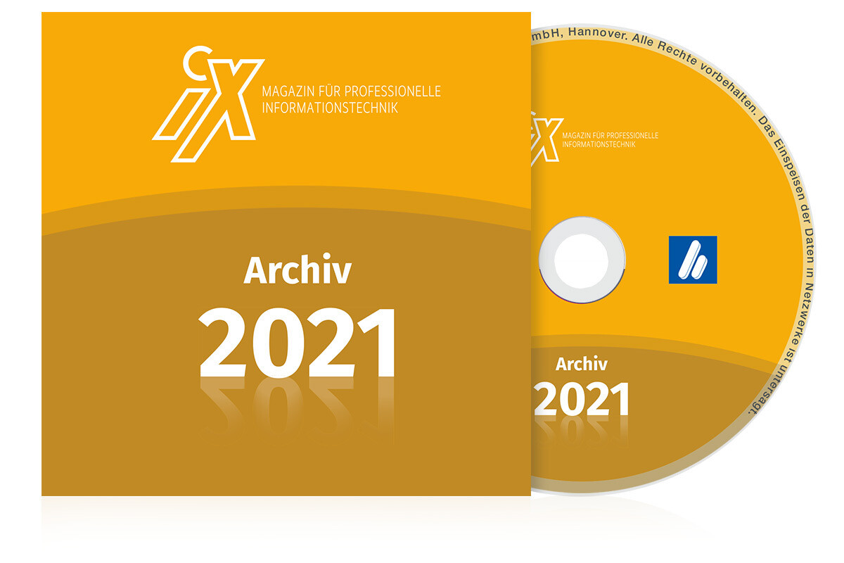 iX Archiv-DVD 2021