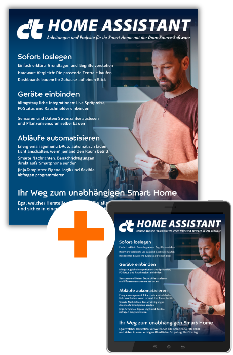 Produktbild für Bundle c't Home Assistant (Heft + PDF)