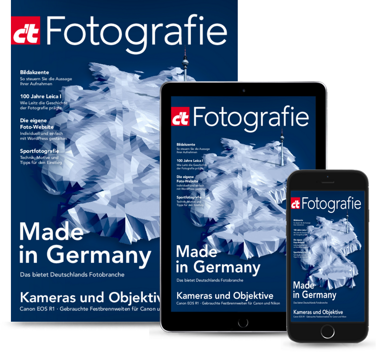c't Fotografie Jahresabo Plus mit 50% Rabatt