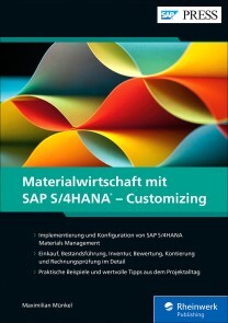 Produktbild für Materialwirtschaft mit SAP S/4HANA - Customizing