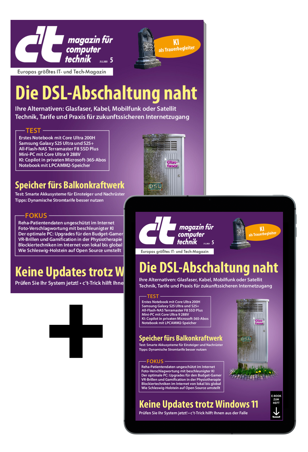 Bundle c't 05/2025 (Heft + digitale Ausgabe)
