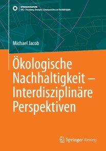 Produktbild für Ökologische Nachhaltigkeit - Interdisziplinäre Perspektiven