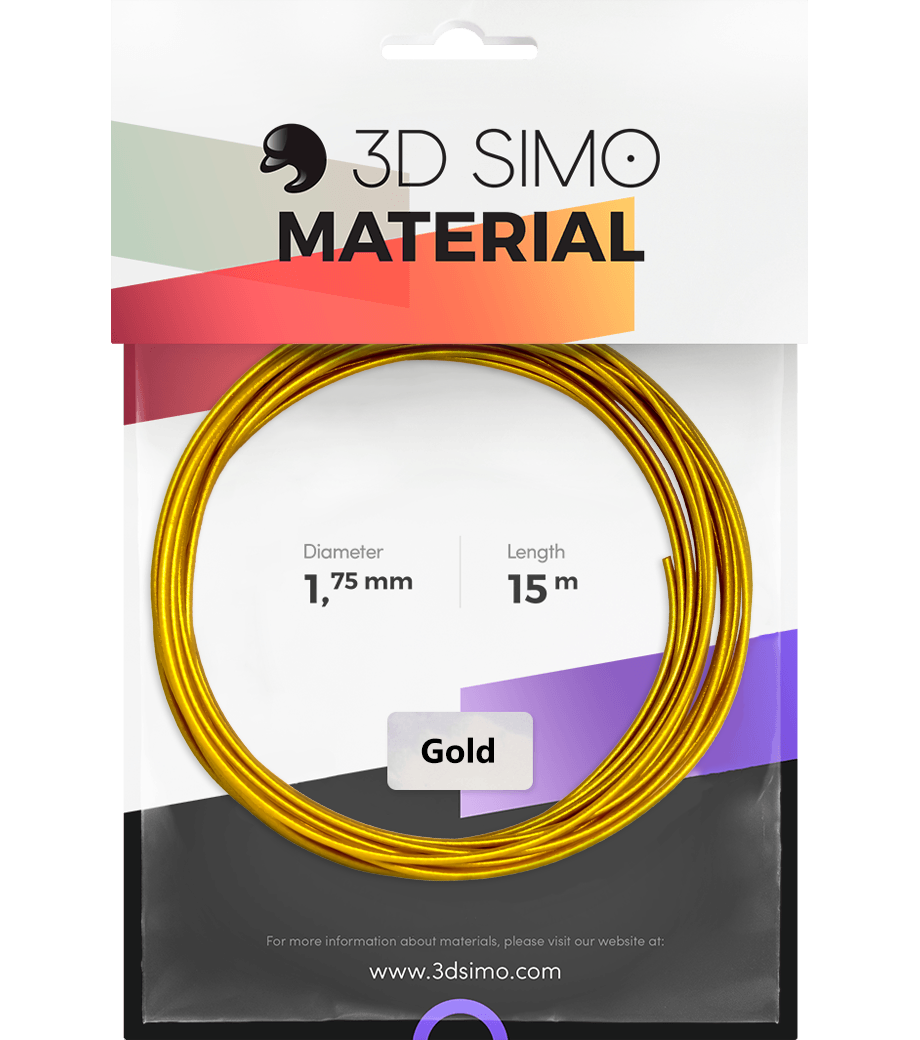 3Dsimo Filament Gold