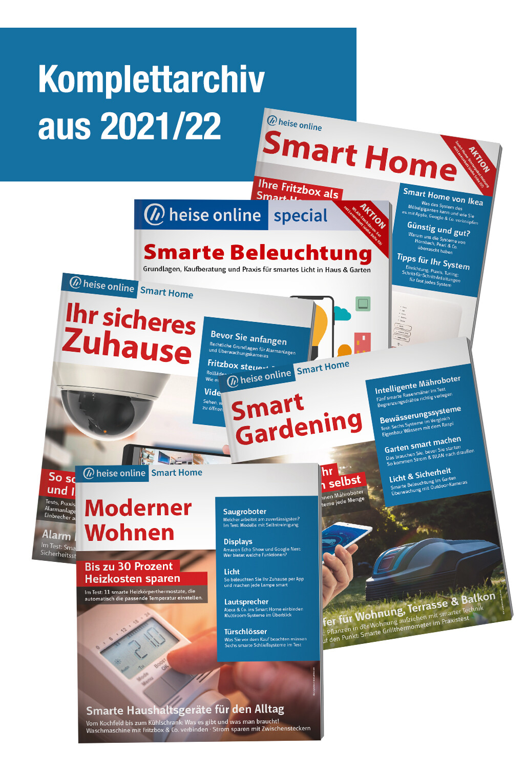 Bundle heise online Smart Home 2021/2022 Print