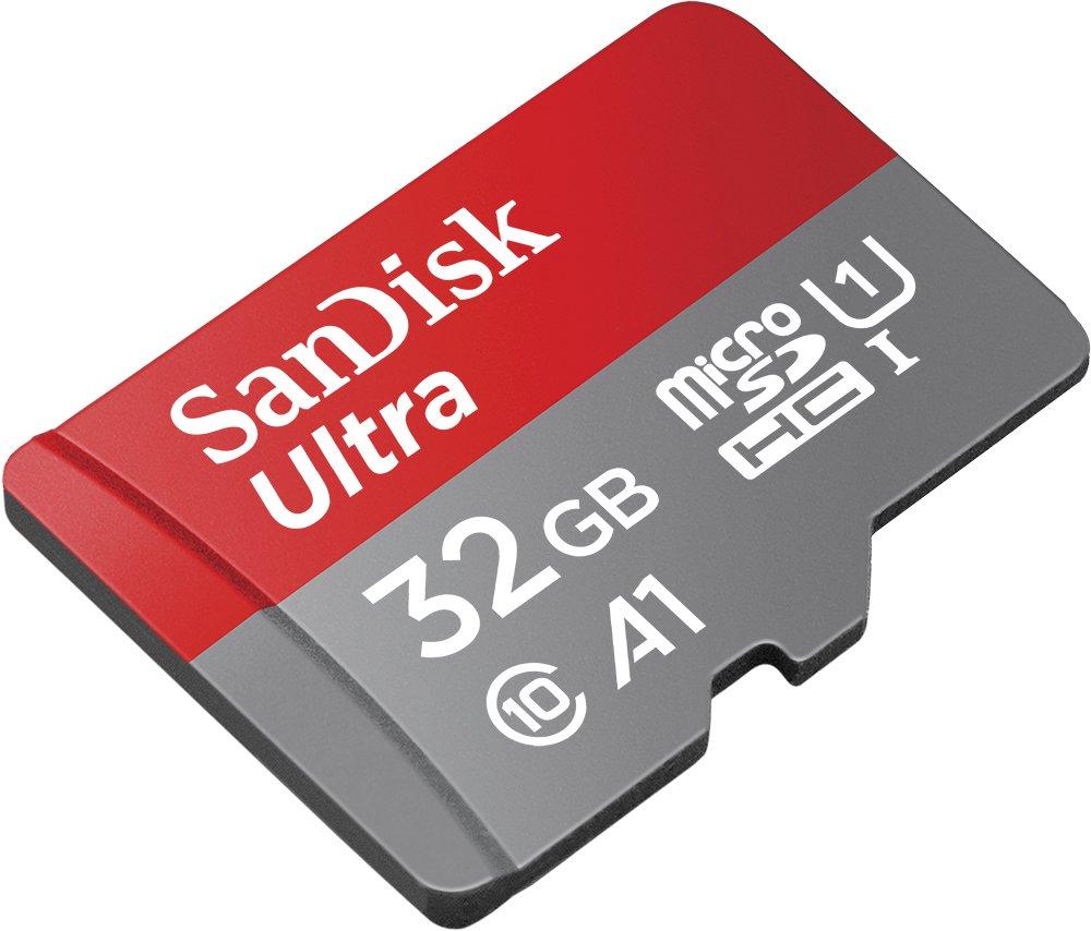 SanDisk Ultra microSDHC A1 120MB/s Class 10 Speicherkarte 32GB