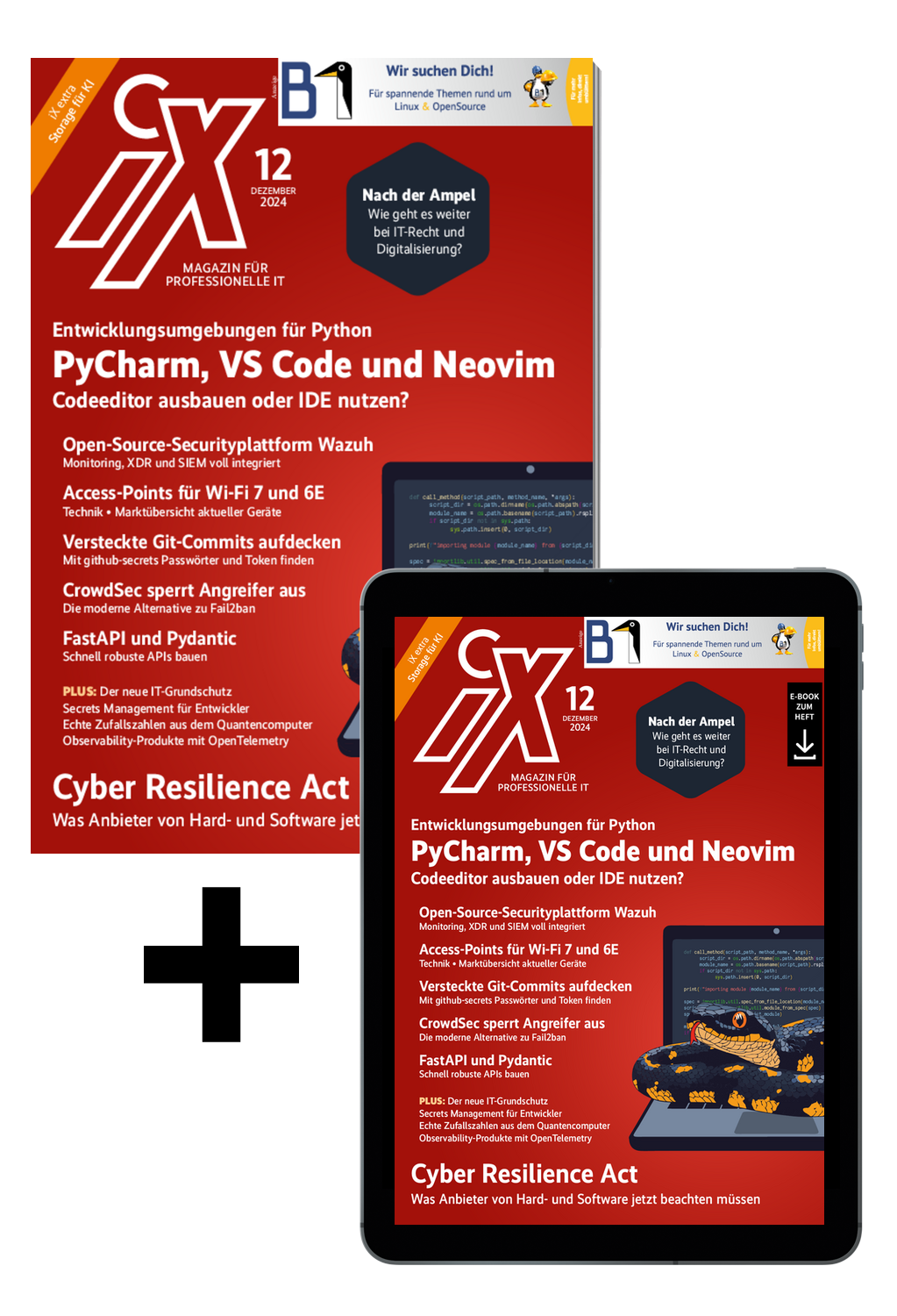 Bundle iX 12/2024 (Heft + digitale Ausgabe)