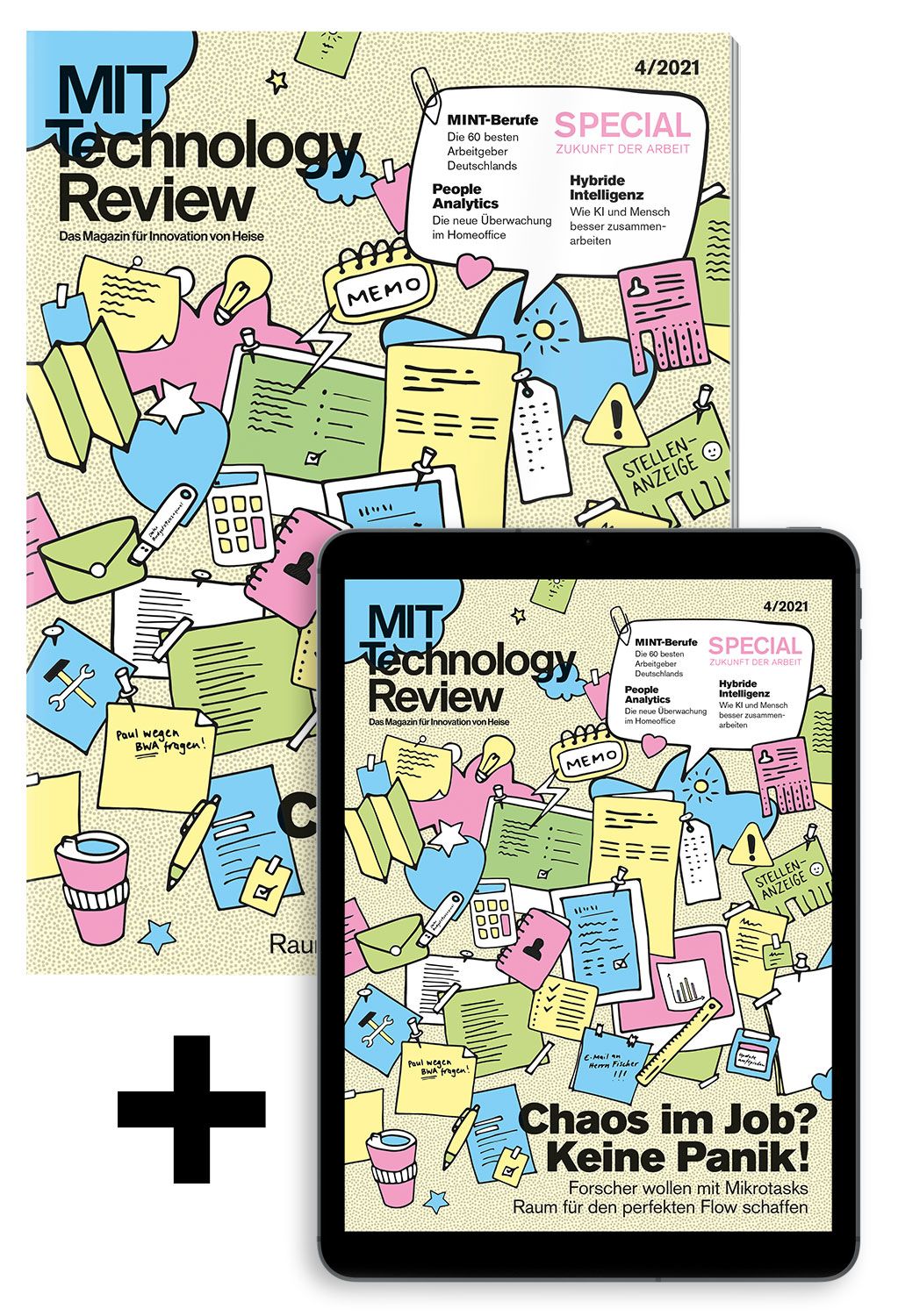 Bundle MIT Technology Review 04/2021 (Heft + PDF)