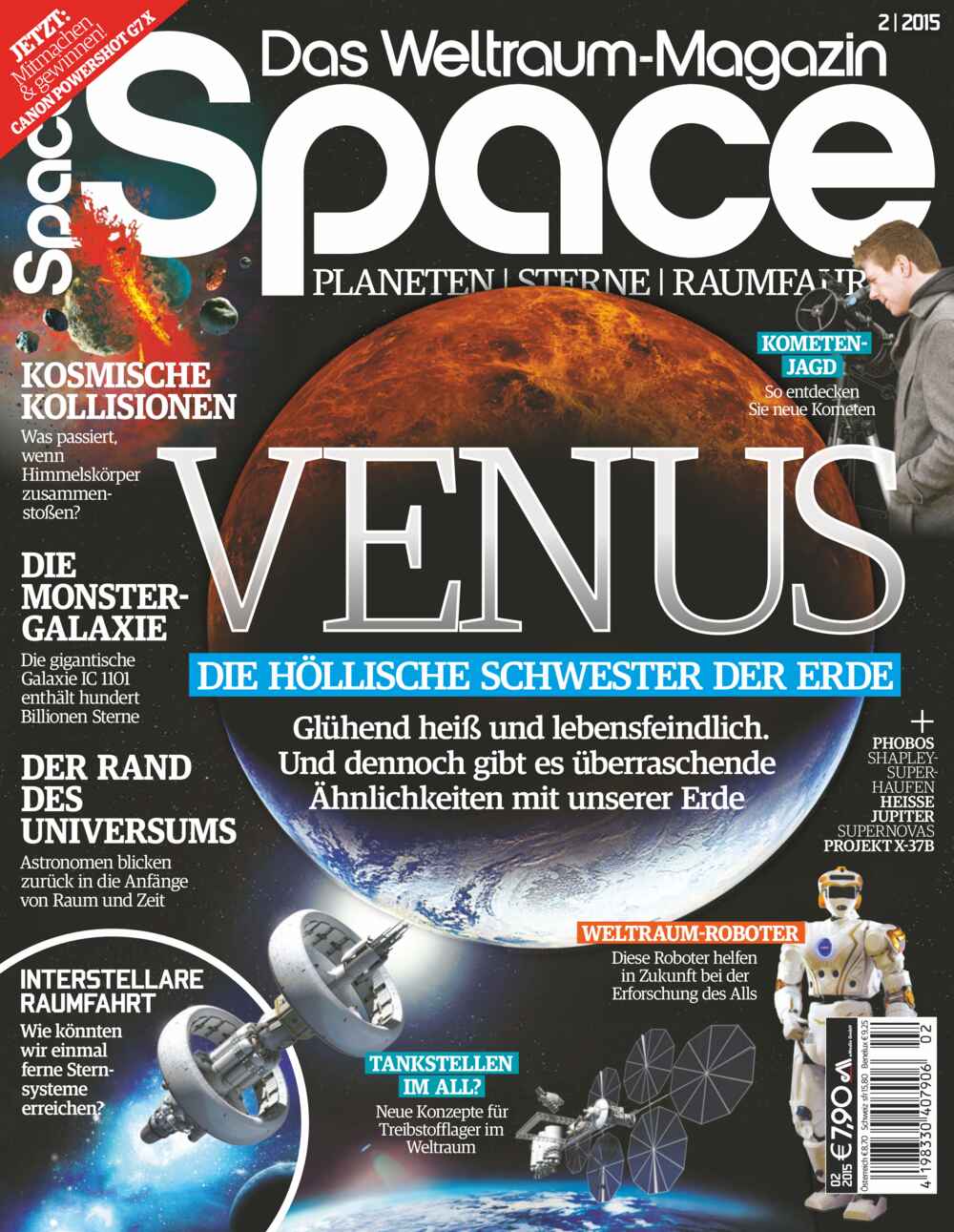 Space, Weltraum Magazin 02/2015