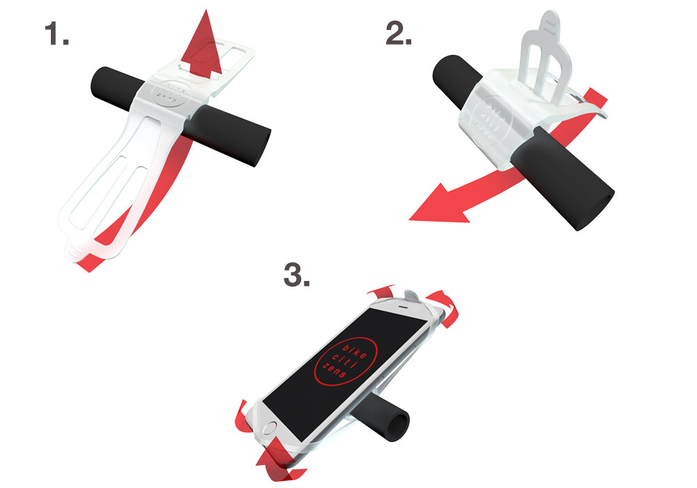 Smartphone Fahrrad Halterung Finn