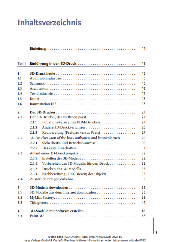3D-Druck - Praxisbuch für Einsteiger (3. Auflage)
