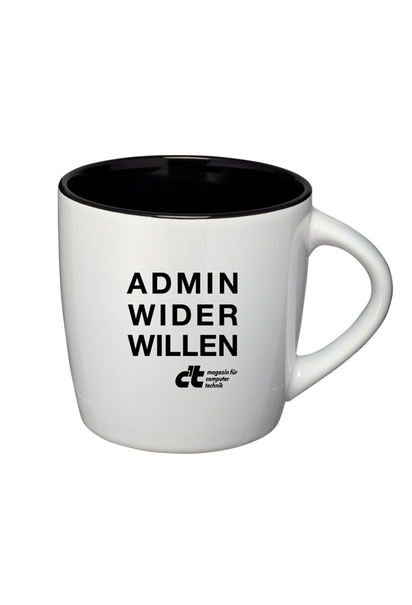 Tasse "Admin wider Willen"