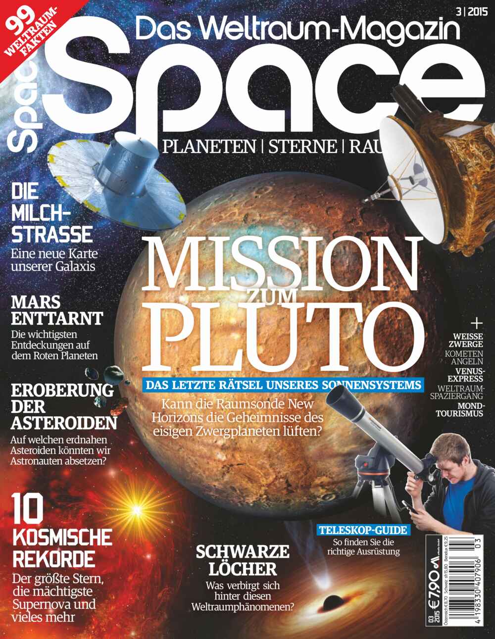 Space, Weltraum Magazin 03/2015