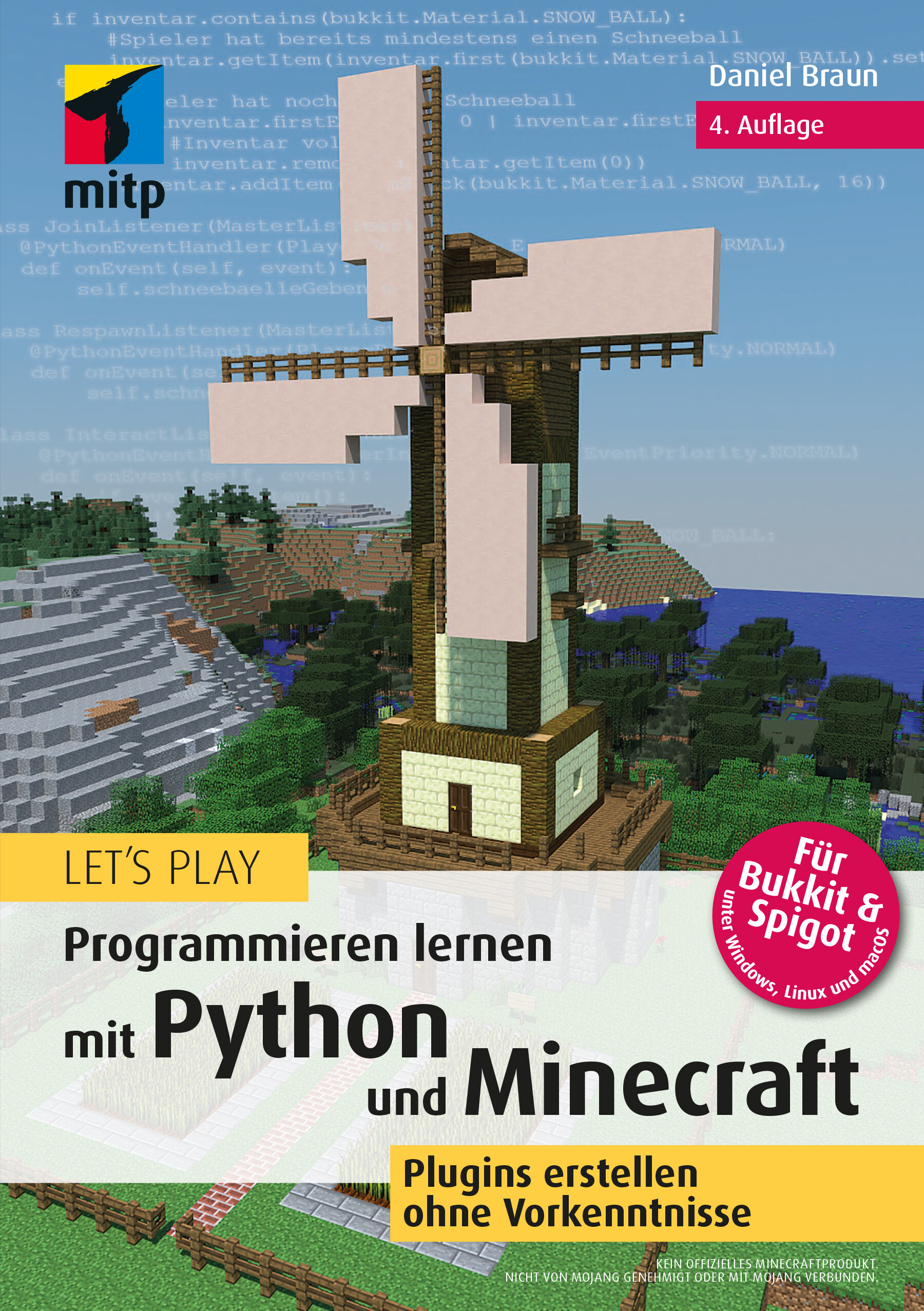 Programmieren lernen mit Python und Minecraft (4. Auflg.)