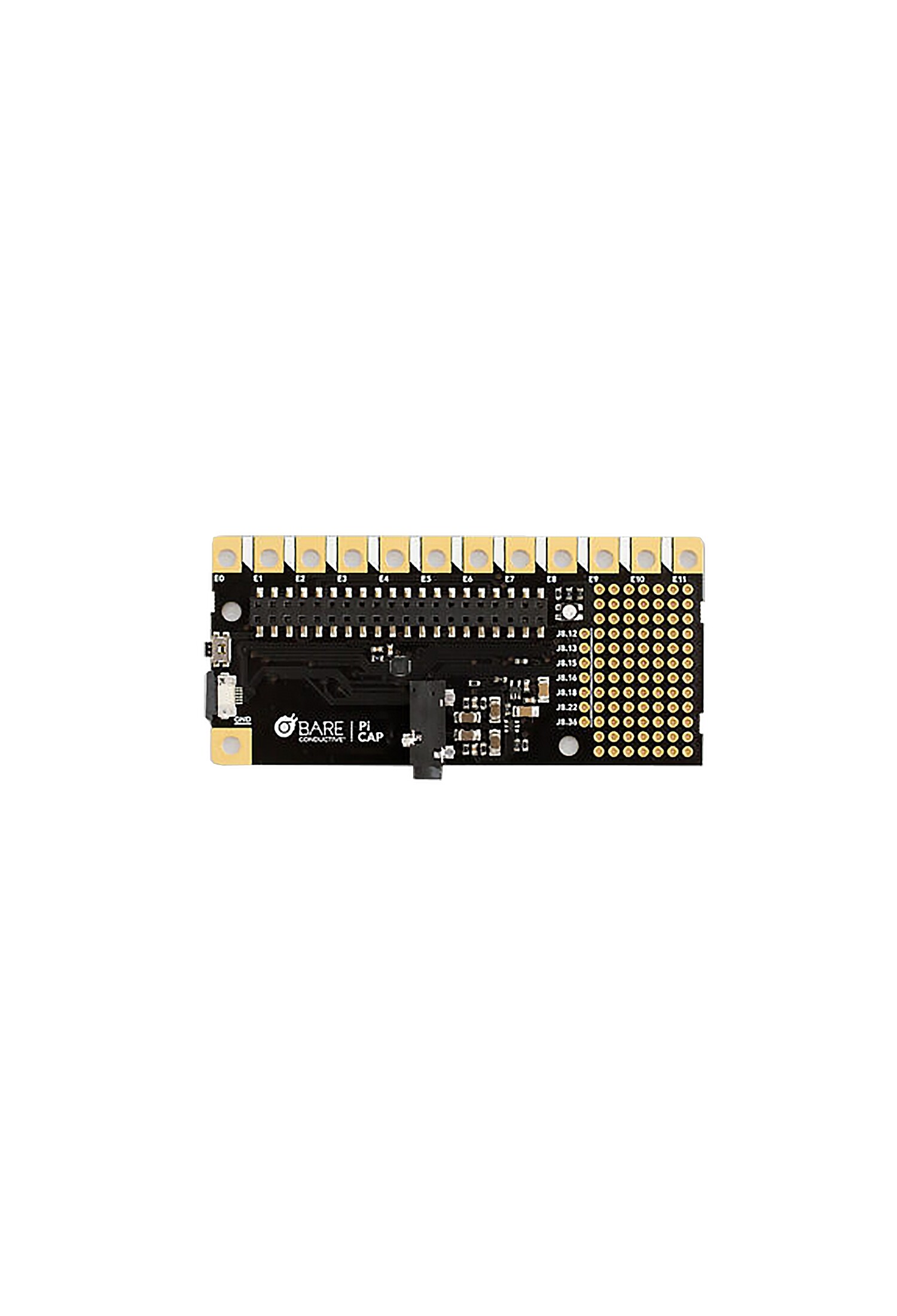 Bare Conductive Pi Cap Touch Addon Board