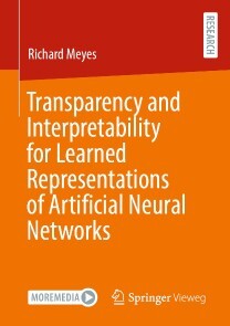 Produktbild für Transparency and Interpretability for Learned Representations of Artificial Neural Networks