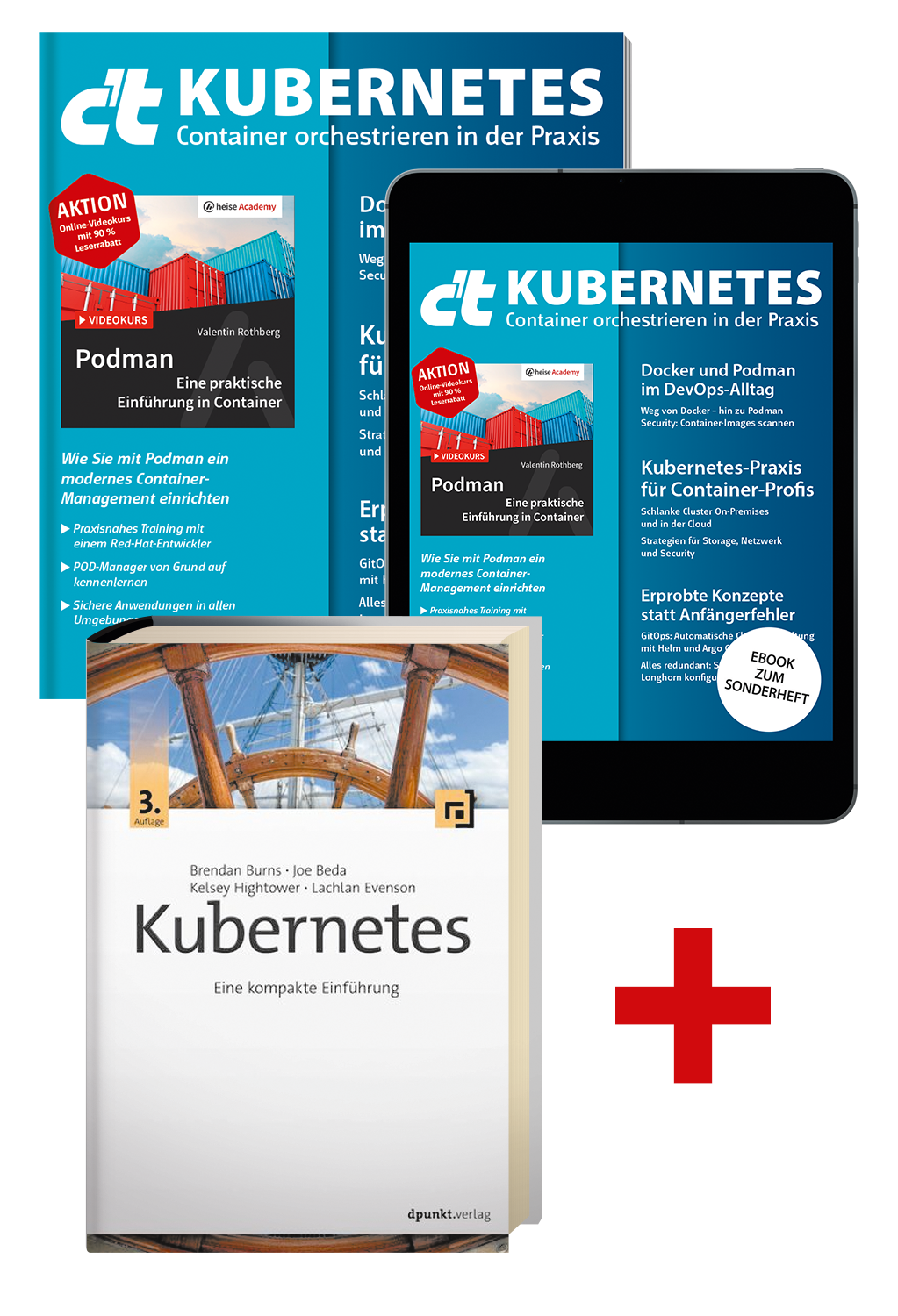 Superbundle c't Kubernetes (Heft + PDF + Buch)