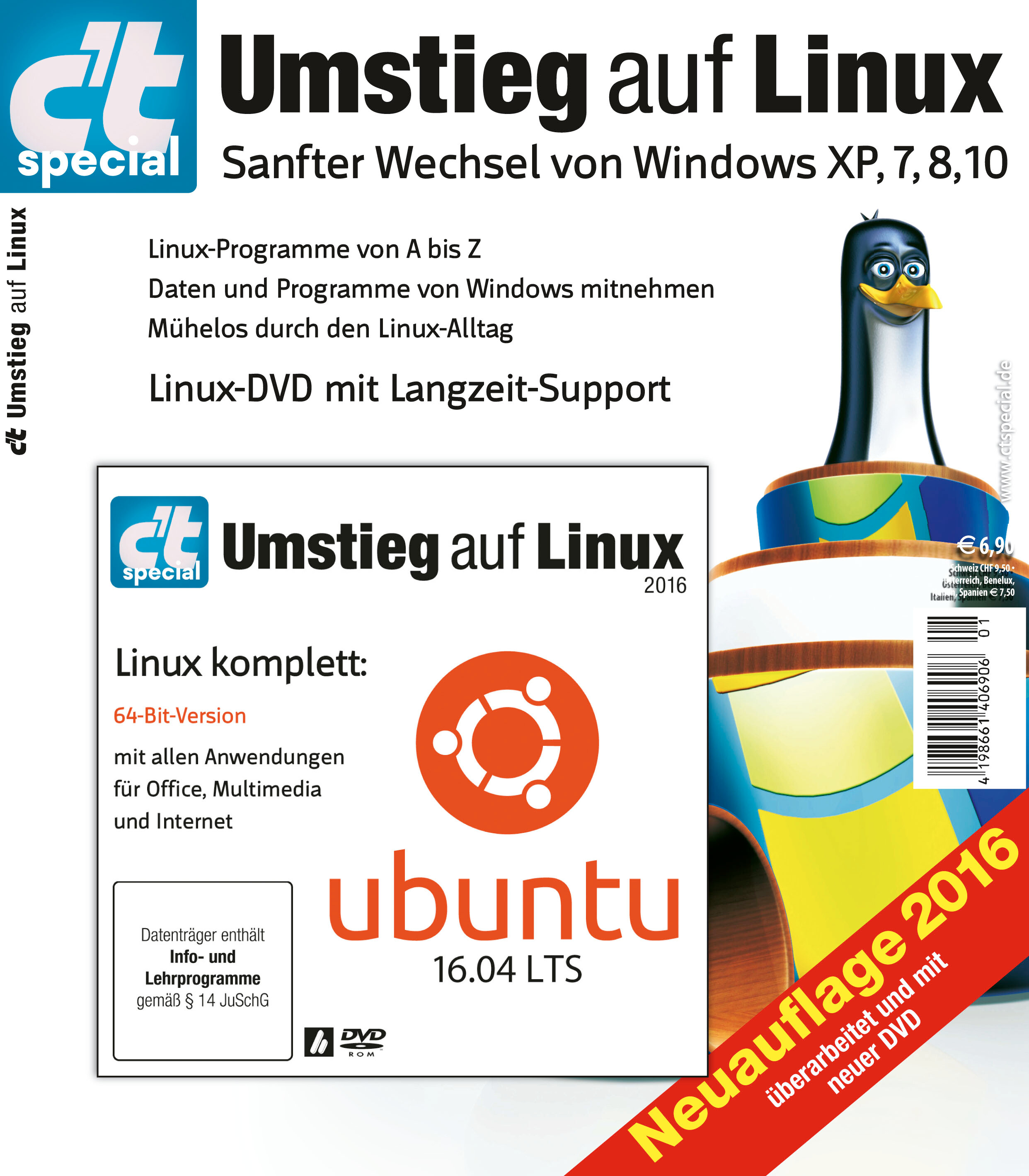 c't special Umstieg Linux 2016