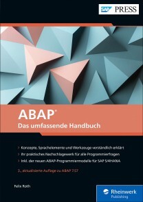 Produktbild für ABAP - Das umfassende Handbuch