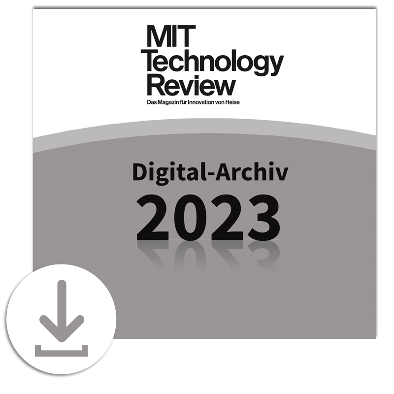 MIT Technology Review Digital-Archiv 2023 (Download)