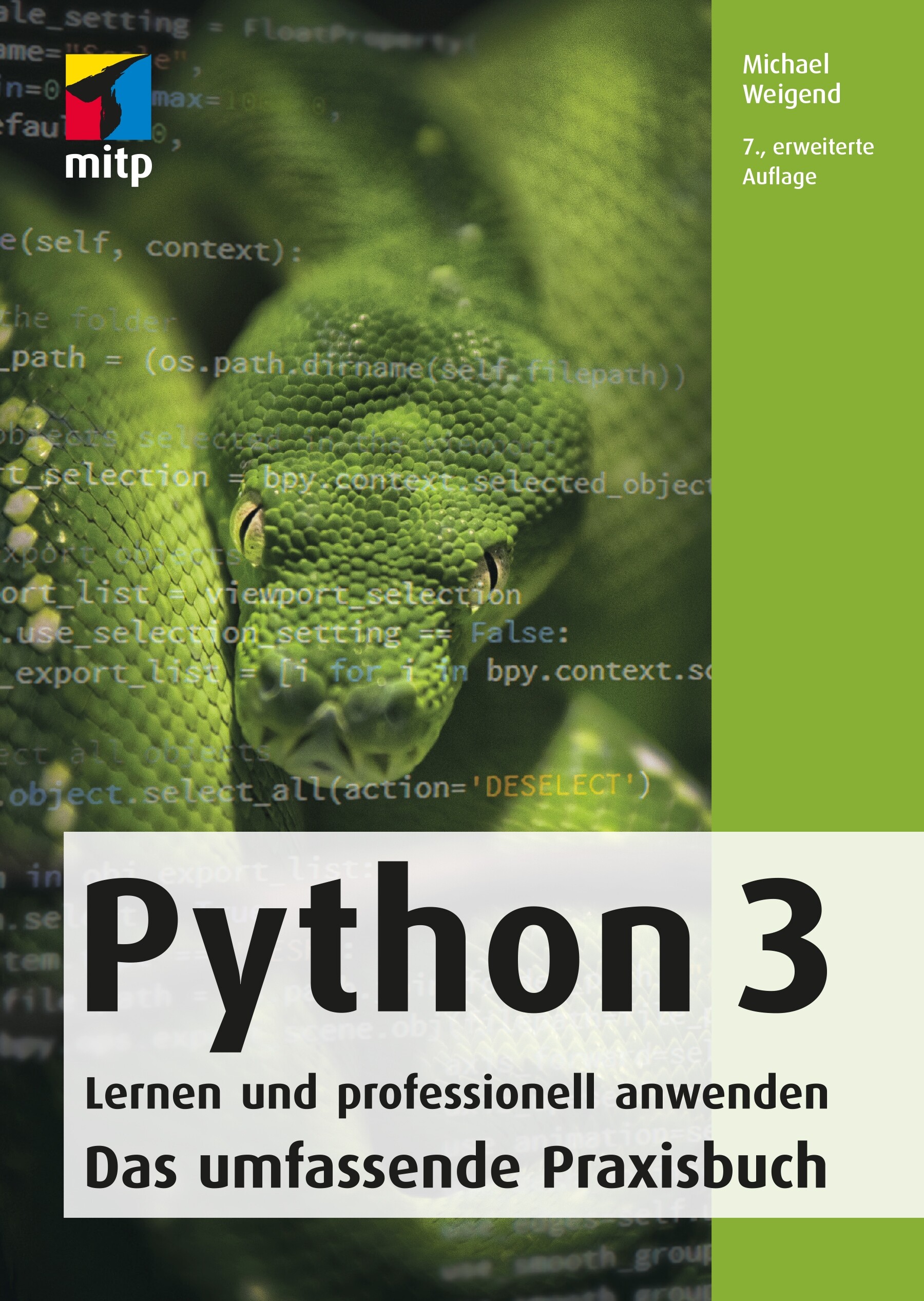 Python 3 - Lernen und professionell anwenden (7. Aufl.)