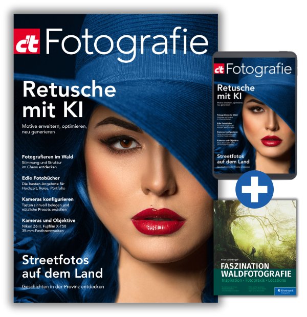 Superbundle c't Fotografie 05/2024 (Heft + PDF + Buch)