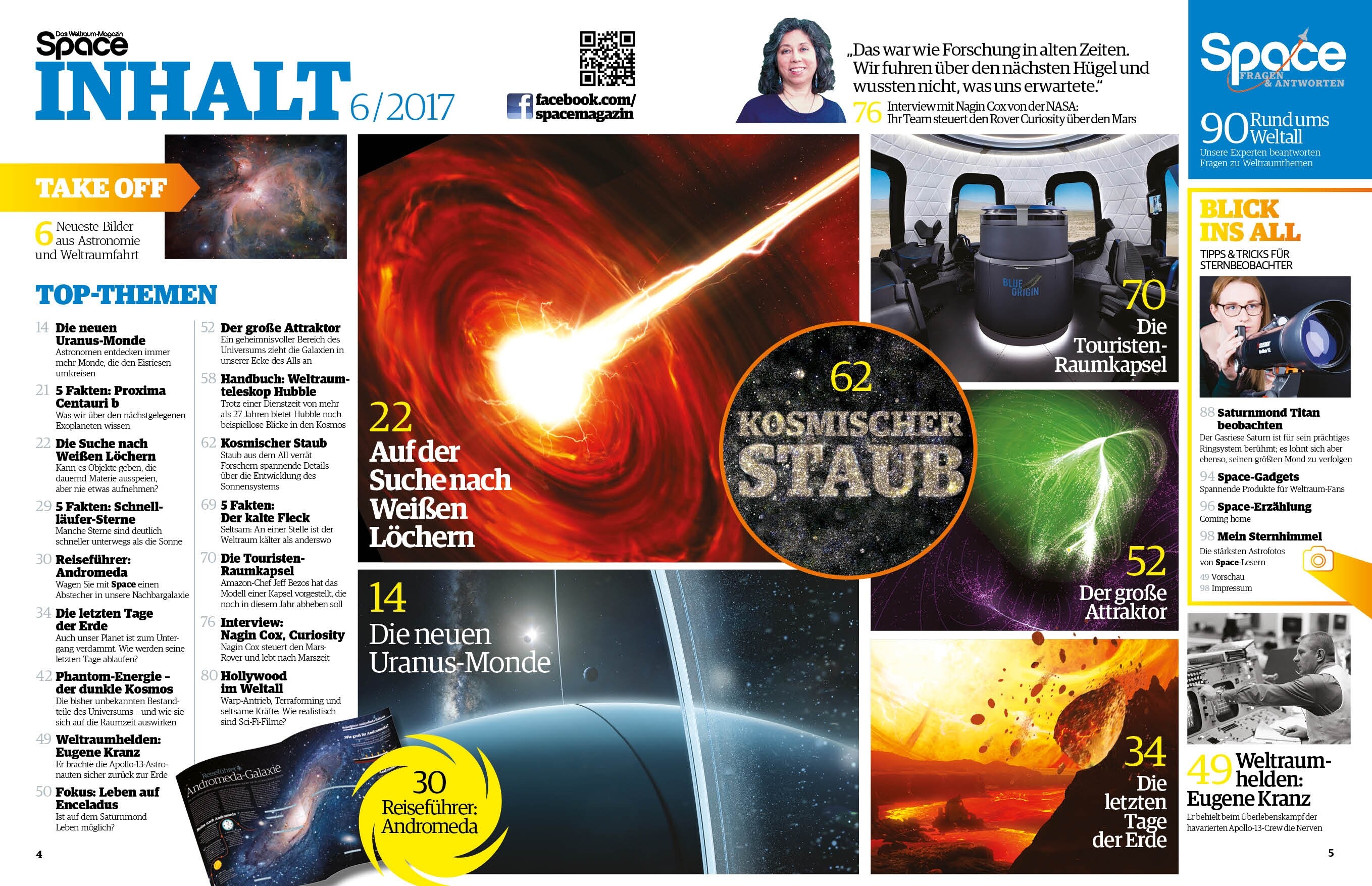 Space Weltraum Magazin 6/2017
