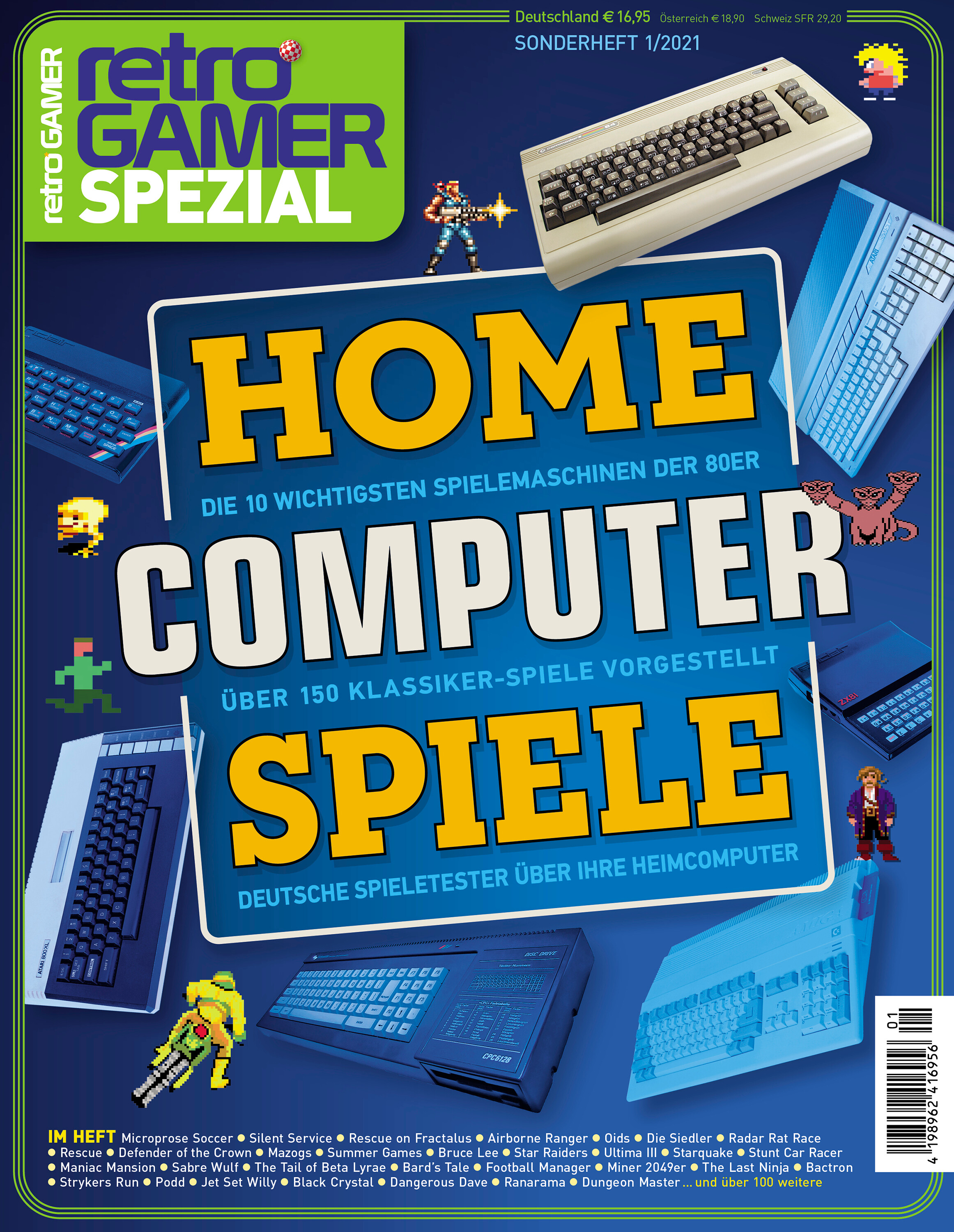 Retro Gamer Spezial 1/2021 Homecomputer-Spiele