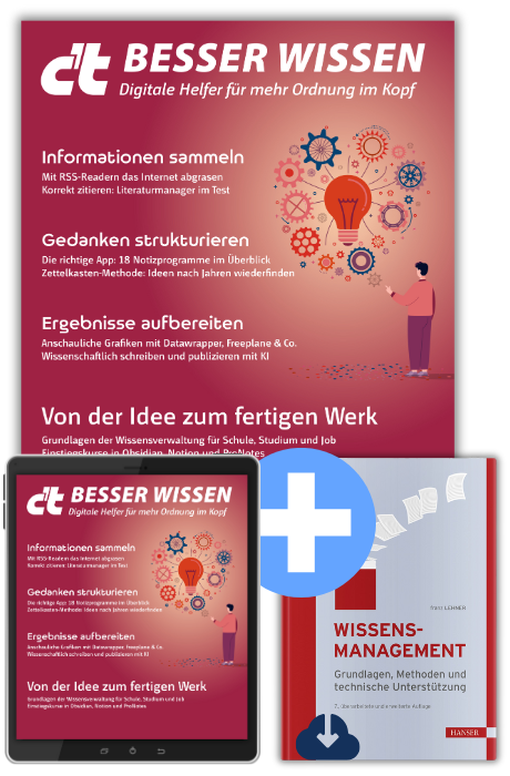 c't Besser Wissen E-Book Bundle (Heft + PDF + E-Book)