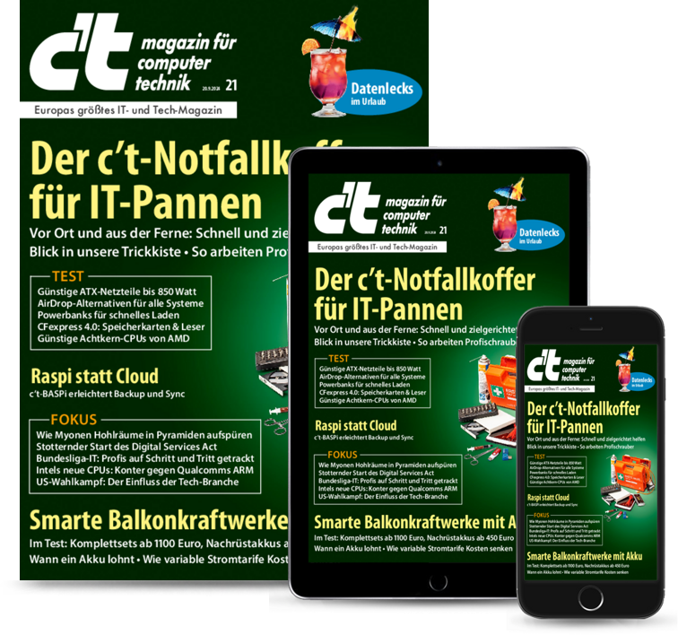 c't Kennenlern-Angebot Digital & Print