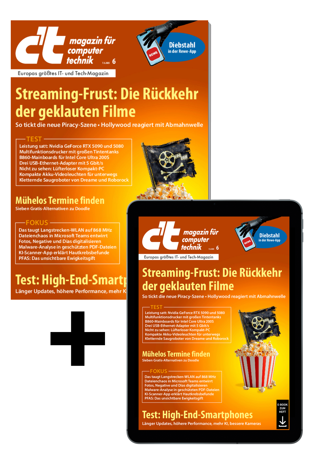 Bundle c't 06/2025 (Heft + digitale Ausgabe)