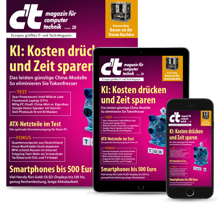 Produktbild für c't Miniabo Plus