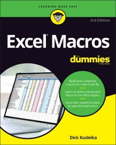 Produktbild für Excel Macros For Dummies