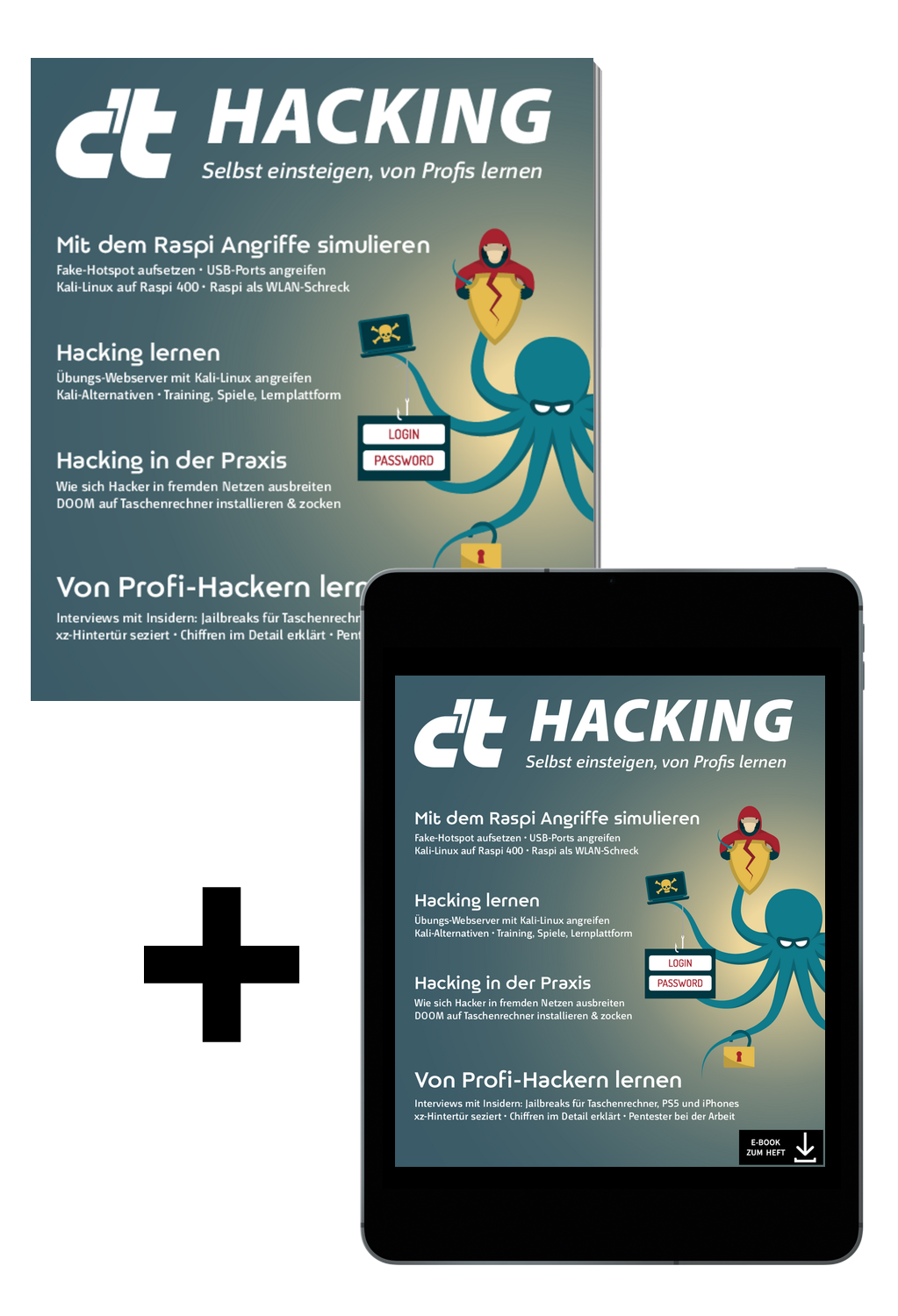 Bundle c't Hacking 2025 (Heft + PDF)