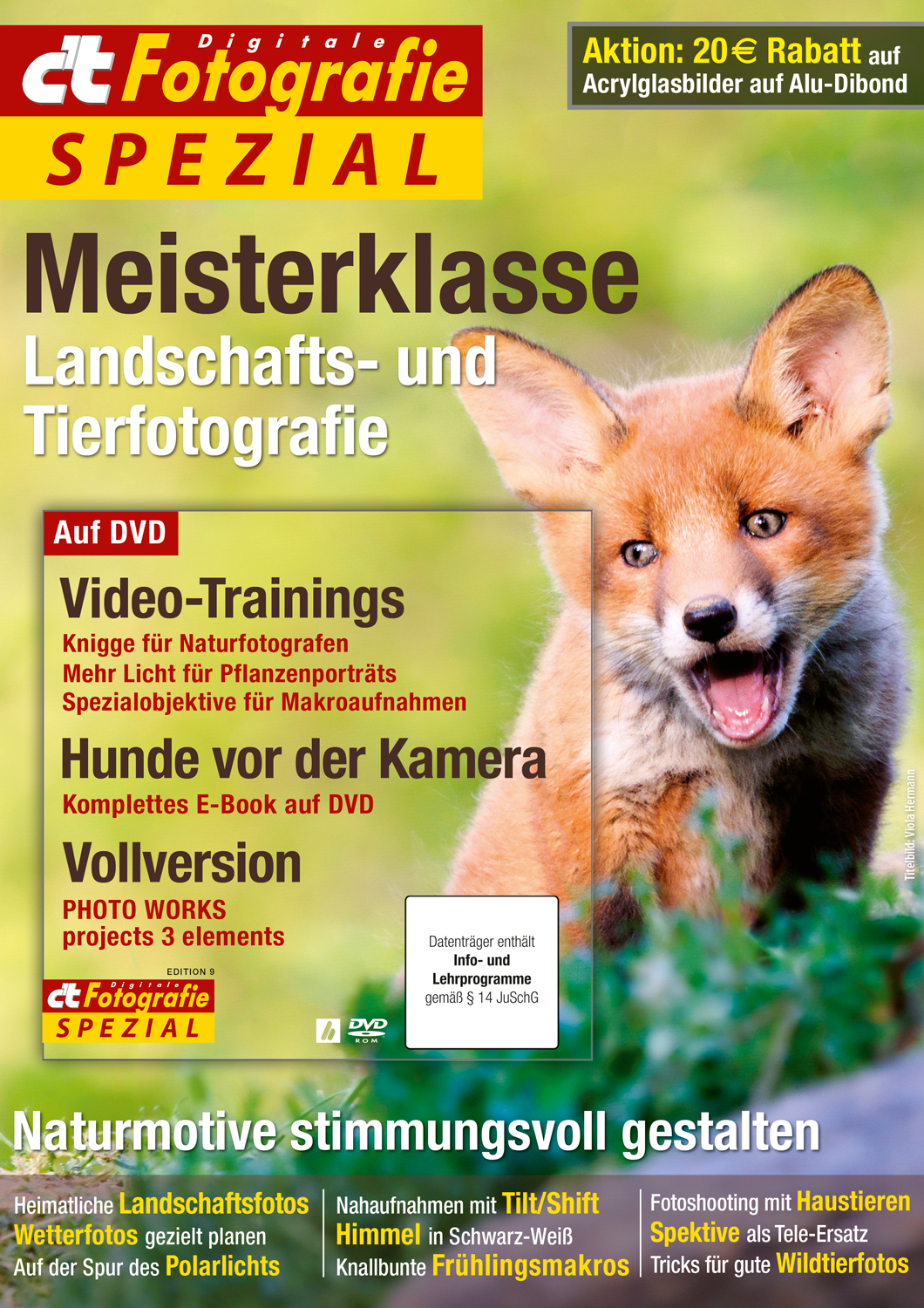 c't Fotografie Spezial: Meisterklasse Landschafts- und Tierfotografie