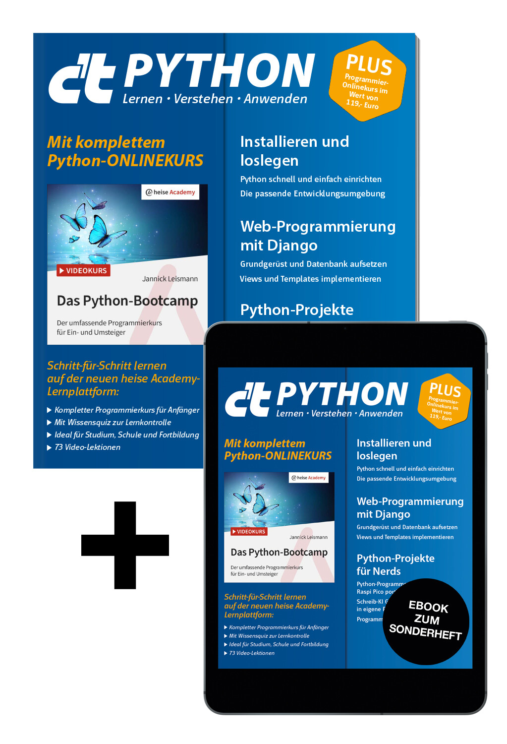 Bundle c't Python 2022 (Heft + PDF)