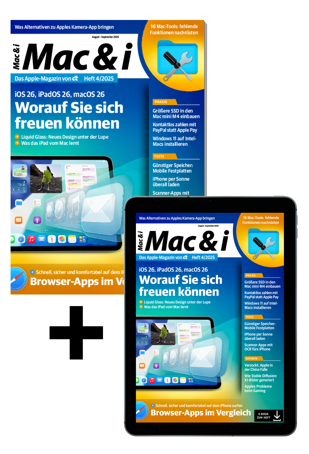 Bundle Mac & i 04/2025 (Heft + PDF)
