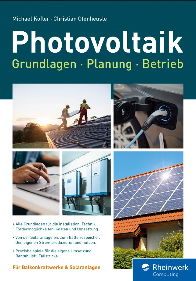 Photovoltaik - Grundlagen, Planung, Betrieb | Heise Shop