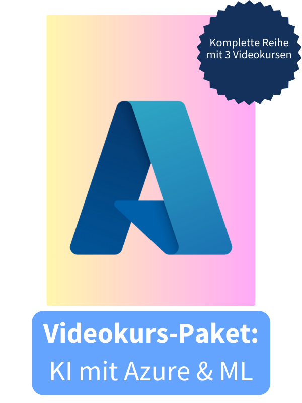 Videokurs-Paket Azure Machine Learning Studio (3 Kurse)