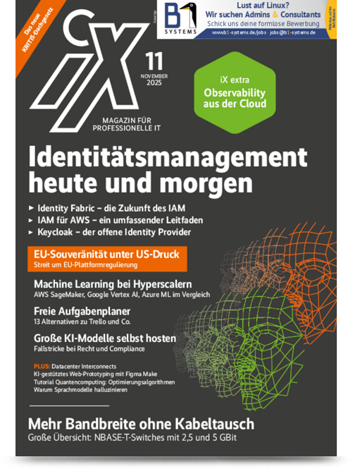 Produktbild für iX Jahresabo Heft