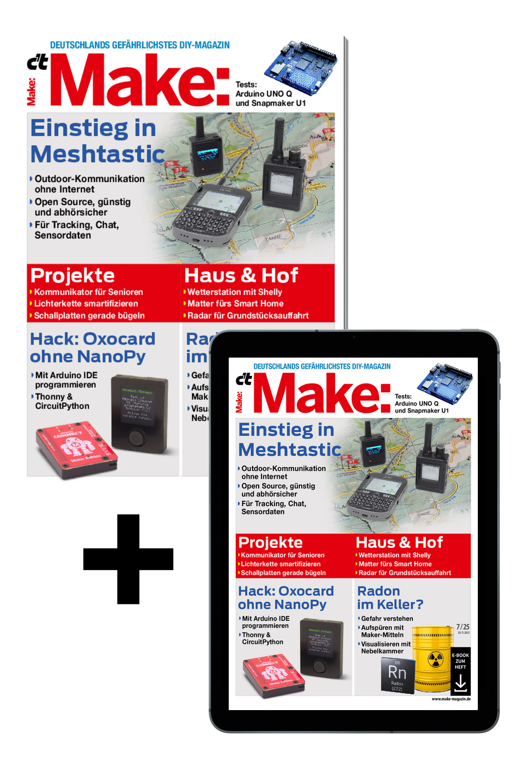 Produktbild für Bundle Make 07/2025 (Heft + PDF)