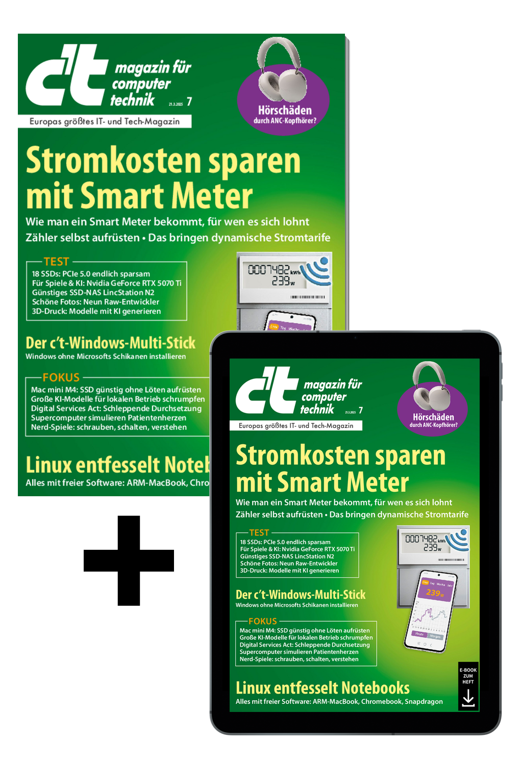 Bundle c't 07/2025 (Heft + digitale Ausgabe)