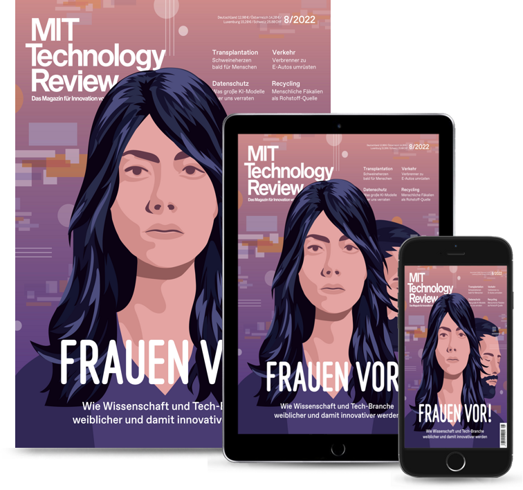 MIT Technology Review Jahresabo Plus