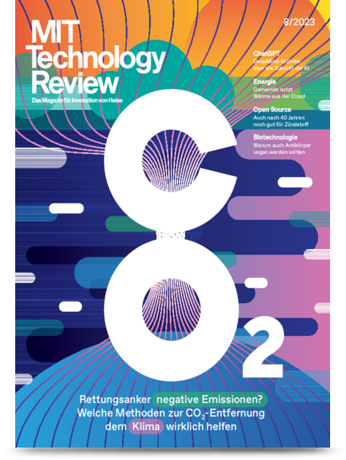 MIT Technology Review Jahresabo Heft