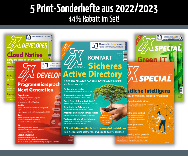 iX Sonderheft-Paket 2022/2023 Print
