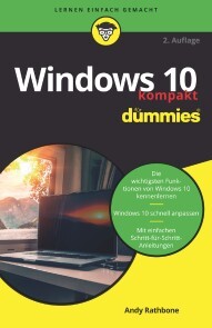 Produktbild für Windows 10 kompakt für Dummies (2. Auflg.)