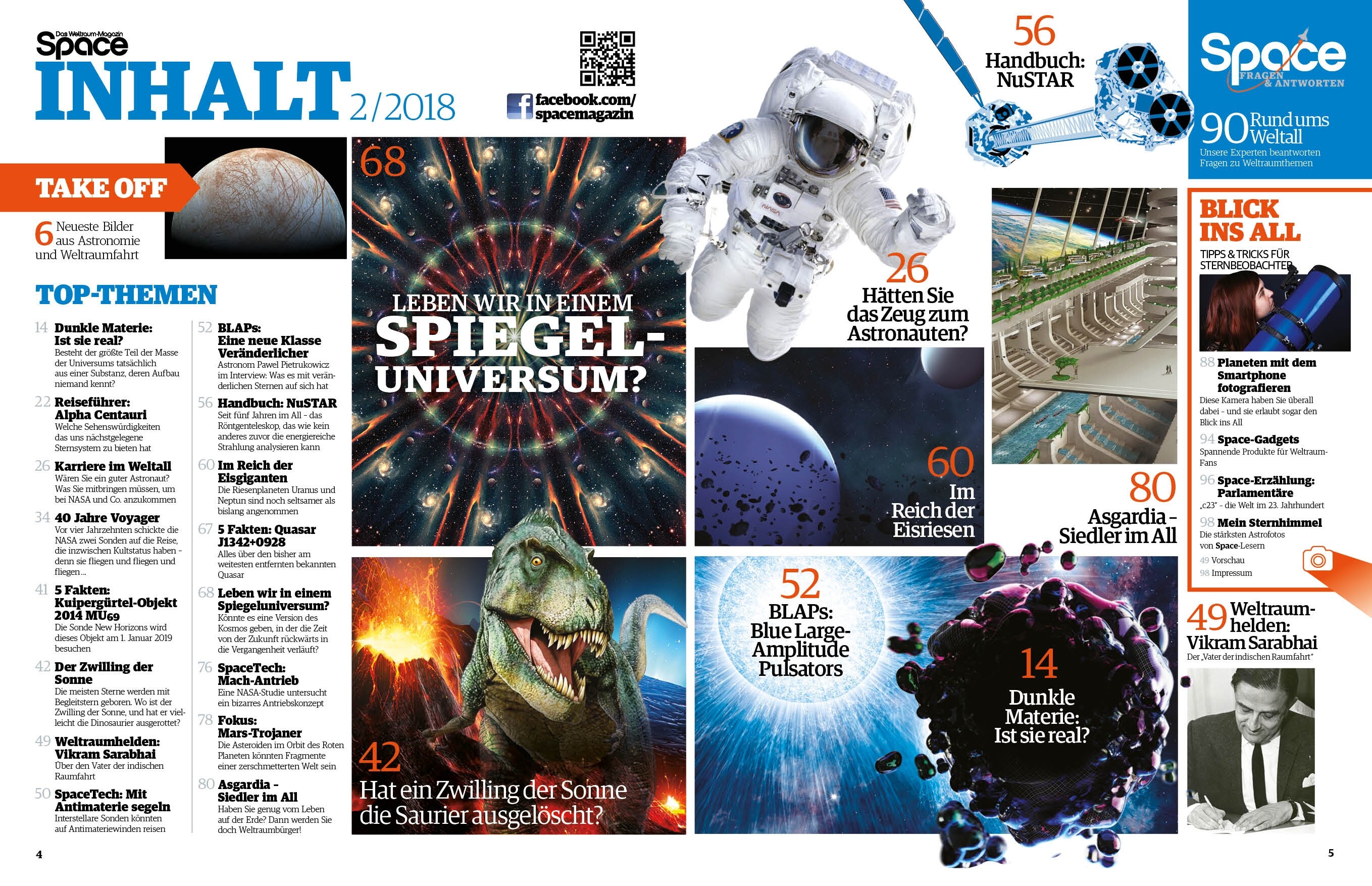 Space Weltraum Magazin 2/2018