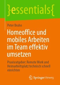 Produktbild für Homeoffice und mobiles Arbeiten im Team effektiv umsetzen