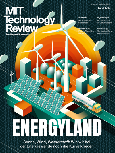 Cover der MIT Technology Review