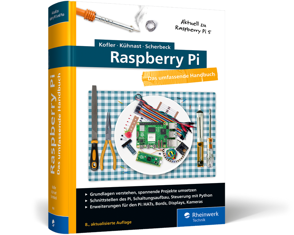 Raspberry Pi. Das umfassende Handbuch (8. Auflage)